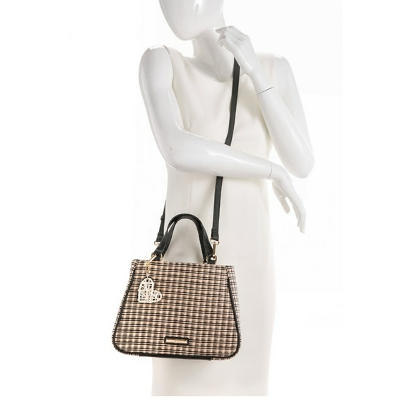 SOLD Anne Klein Straw Basket Satchel - Picture 2 of 12